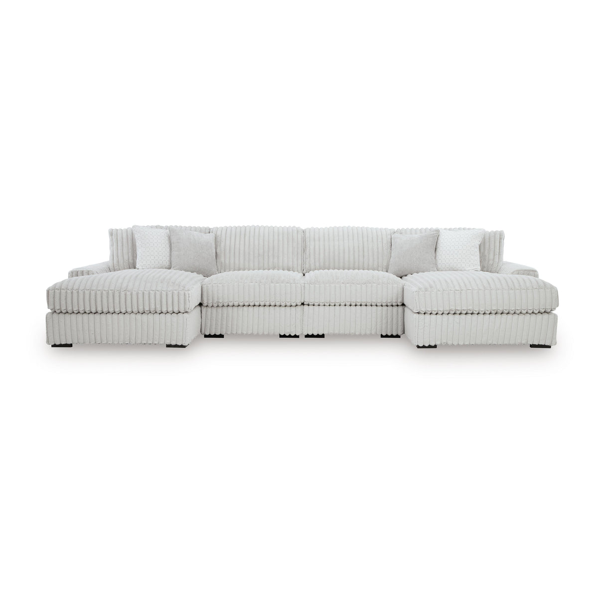 Stupendous Alloy 4-Piece Double Chaise Sectional