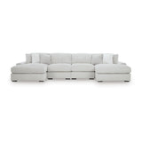 Stupendous Alloy 4-Piece Double Chaise Sectional