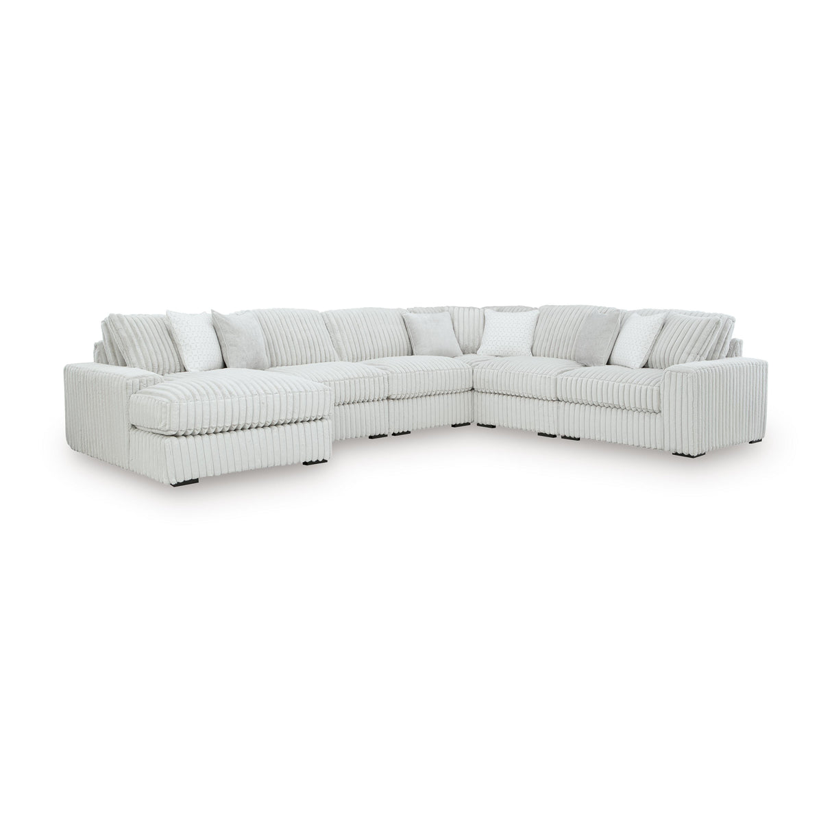 Stupendous 6-Piece Sectional with Chaise