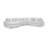 Stupendous Alloy 5-Piece LAF Chaise Sectional