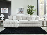 Stupendous Alloy 2-Piece LAF Chaise Sectional from Ashley Furniture - Luna Furniture