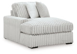 Stupendous Alloy Left-Arm Facing Corner Chaise from Ashley - Luna Furniture