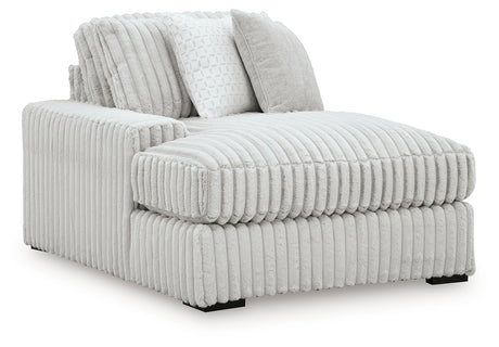 Stupendous Alloy Left-Arm Facing Corner Chaise from Ashley - Luna Furniture