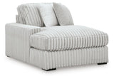 Stupendous Alloy Left-Arm Facing Corner Chaise from Ashley - Luna Furniture