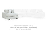 Stupendous Alloy Left-Arm Facing Corner Chaise from Ashley - Luna Furniture
