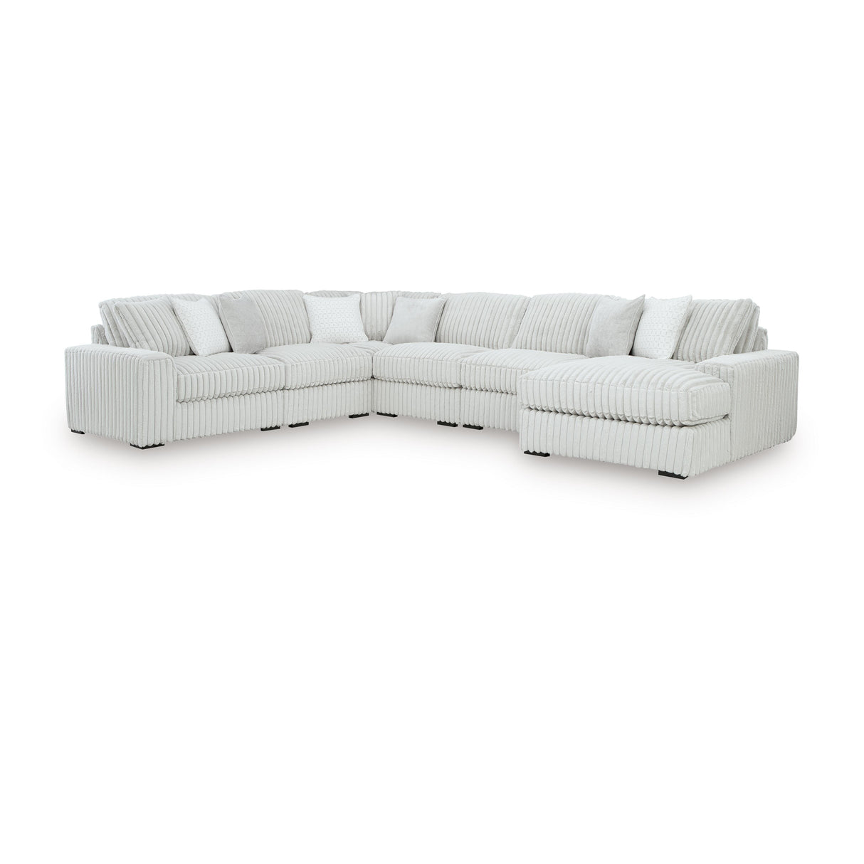 Stupendous 6-Piece Sectional with Chaise