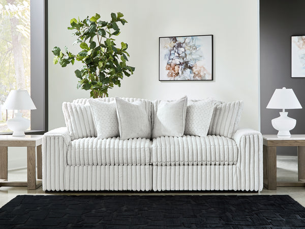 Stupendous Alloy 2-Piece Sectional Loveseat