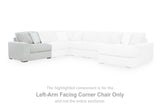Stupendous Alloy Left-Arm Facing Corner Chair from Ashley - Luna Furniture