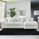 Stupendous Alloy 2-Piece RAF Chaise Sectional
