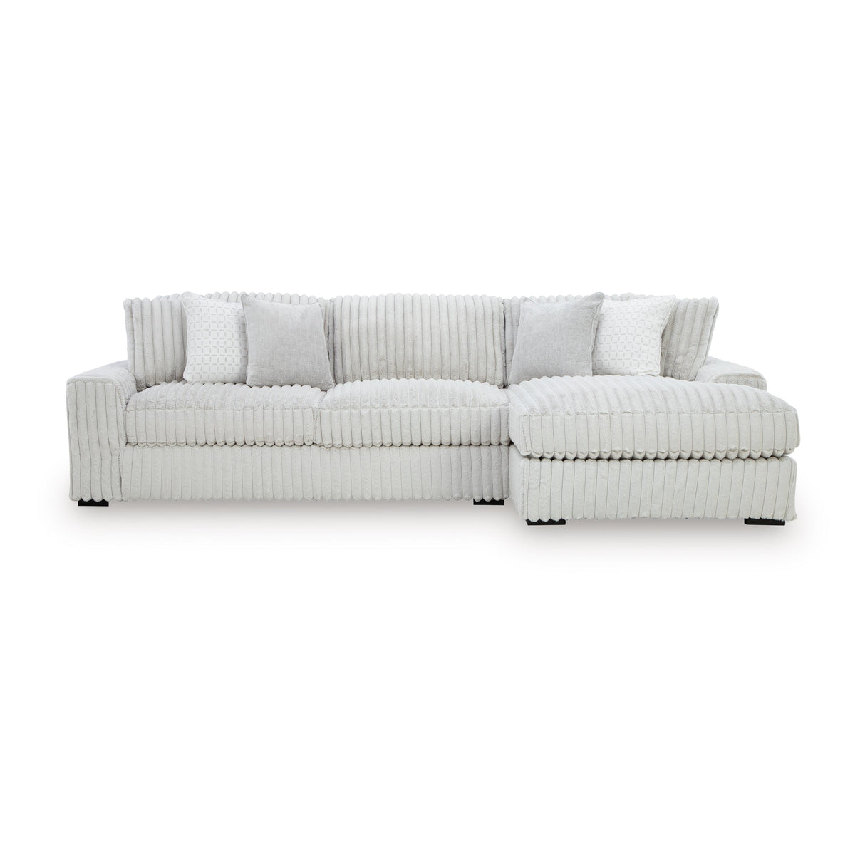 Stupendous Alloy 2-Piece RAF Chaise Sectional