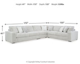 Stupendous Alloy 4-Piece Sectional from Ashley - Luna Furniture