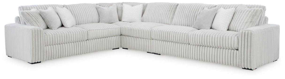 Stupendous Alloy 4-Piece Sectional from Ashley - Luna Furniture