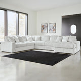 Stupendous Alloy 5-Piece RAF Chaise Sectional