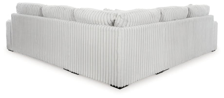 Stupendous Alloy 3-Piece Sectional from Ashley - Luna Furniture