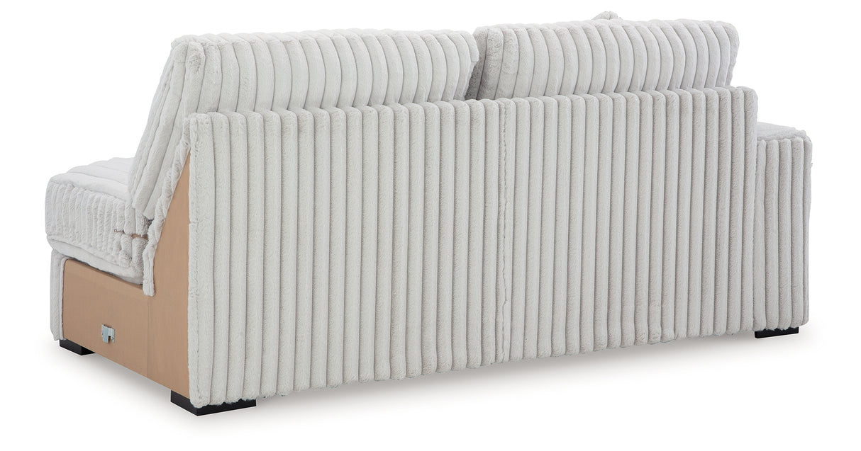Stupendous Alloy 3-Piece Sectional with Ottoman from Ashley Furniture - Luna Furniture