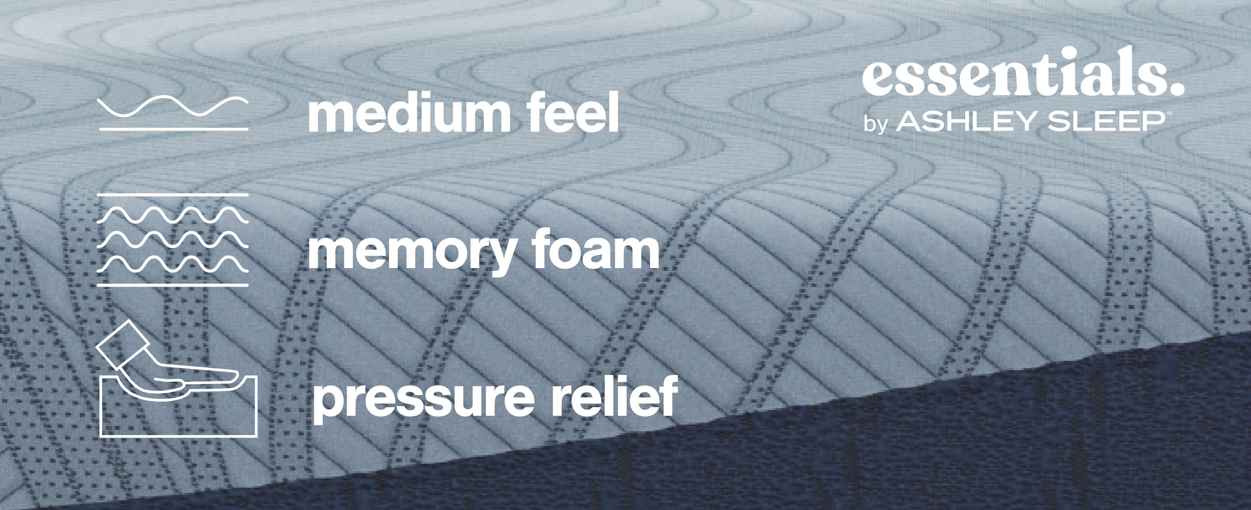 Dellyn 10 Memory Foam White King Mattress from Ashley Furniture - Luna Furniture