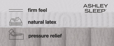 Terra Sleep Firm White King Mattress from Ashley - Luna Furniture