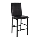 Tempe Brown/Black Marble-Top Counter Height Table from Homelegance - Luna Furniture