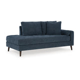 Bixler Navy Right-Arm Facing Corner Chaise
