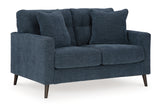Bixler Navy Loveseat from Ashley Furniture - Luna Furniture