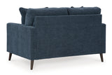 Bixler Navy Loveseat from Ashley Furniture - Luna Furniture