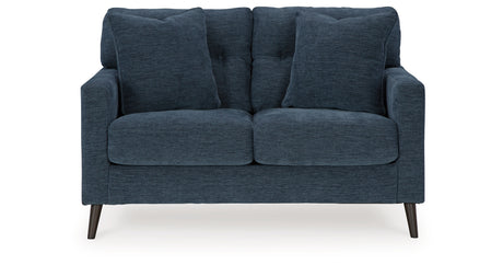 Bixler Navy Loveseat from Ashley Furniture - Luna Furniture