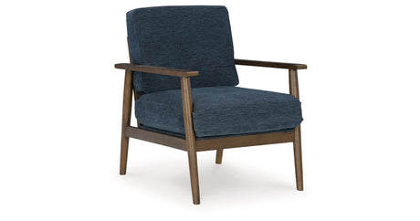 Bixler Navy Accent Chair from Ashley - Luna Furniture
