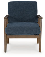 Bixler Navy Sofa and Chair from Ashley Furniture - Luna Furniture