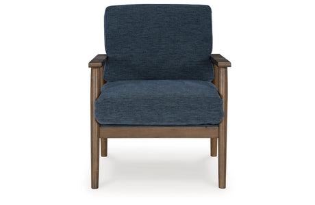 Bixler Navy Accent Chair from Ashley - Luna Furniture