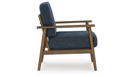 Bixler Navy Accent Chair from Ashley - Luna Furniture