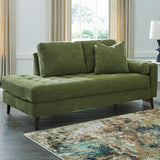 Bixler Olive Right-Arm Facing Corner Chaise