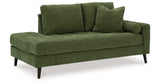 Bixler Olive Sofa and Chaise from Ashley Furniture - Luna Furniture
