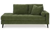 Bixler Olive Sofa and Chaise from Ashley - Luna Furniture