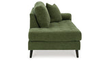 Bixler Olive Sofa and Chaise from Ashley Furniture - Luna Furniture