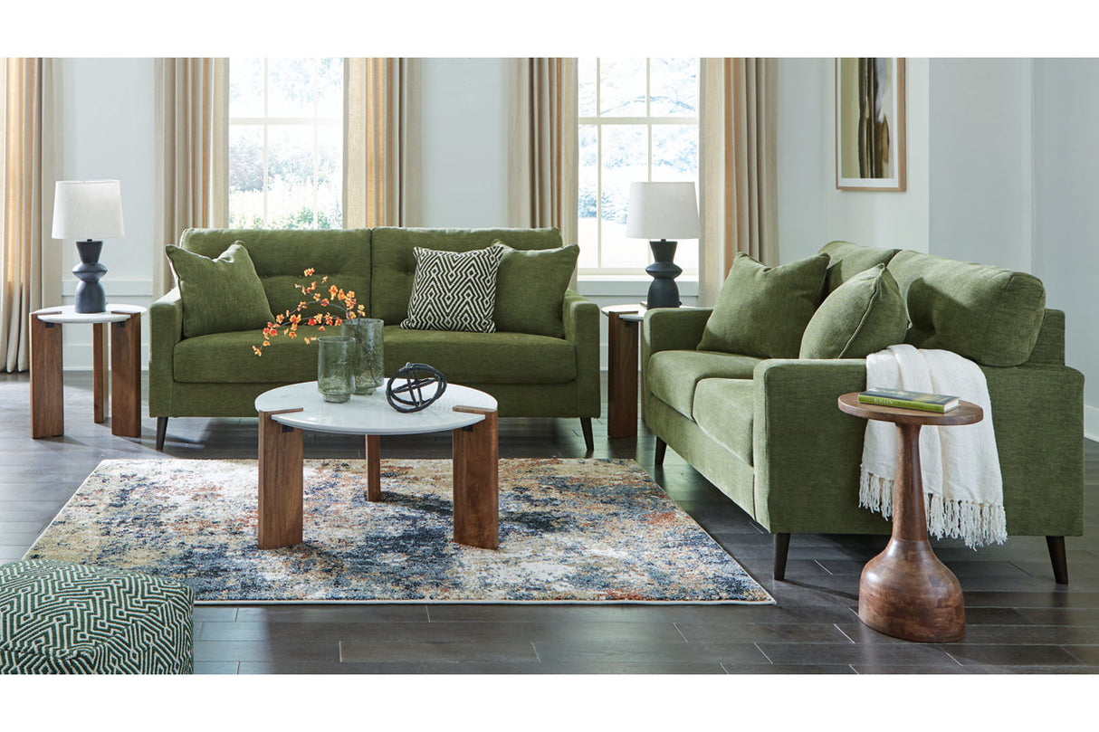 Bixler Olive Living Room Set from Ashley - Luna Furniture