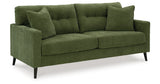 Bixler Olive Sofa and Chaise from Ashley Furniture - Luna Furniture