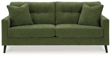 Bixler Olive Sofa and Chaise from Ashley - Luna Furniture
