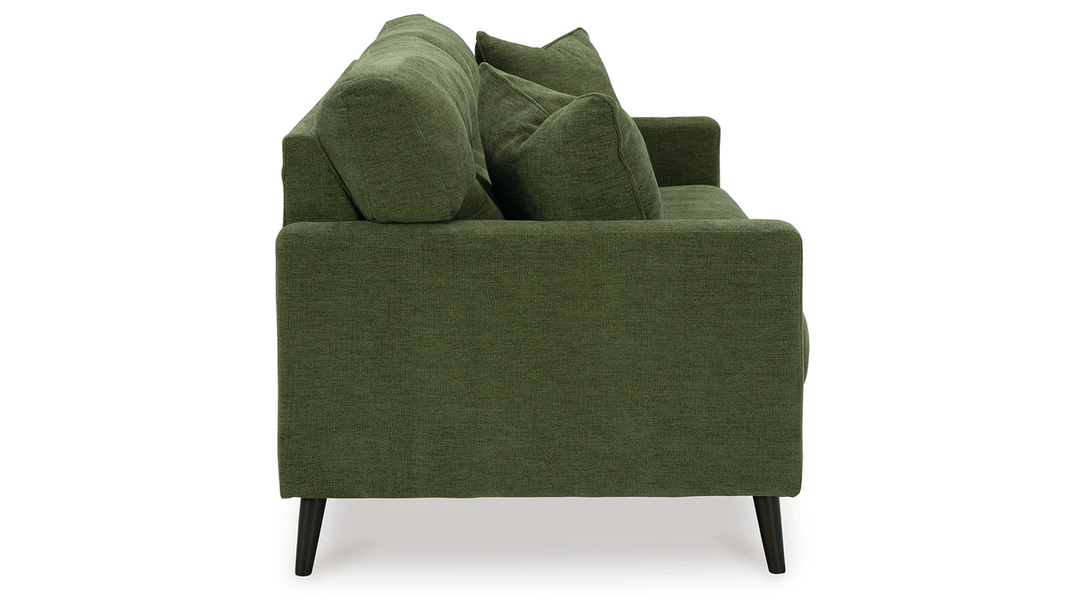 Bixler Olive Sofa and Chaise from Ashley Furniture - Luna Furniture