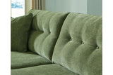 Bixler Olive Sofa and Chaise from Ashley - Luna Furniture