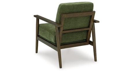 Bixler Olive Showood Accent Chair from Ashley - Luna Furniture