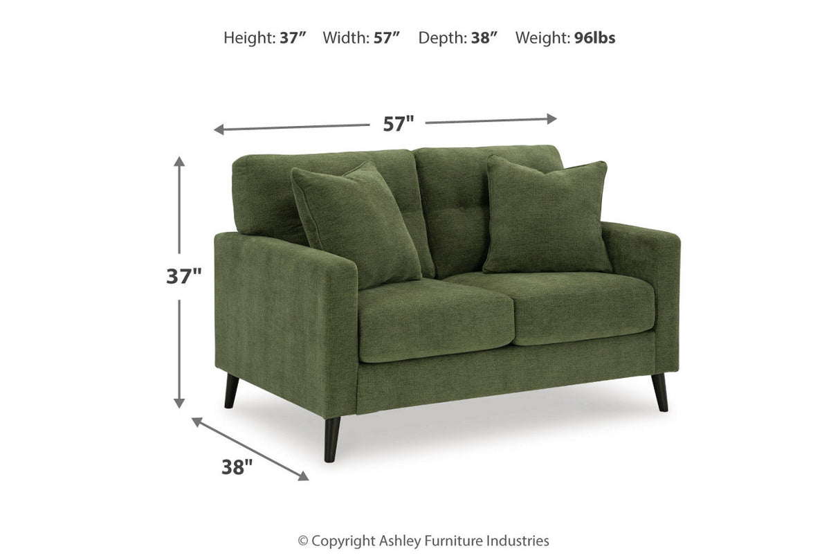 Bixler Olive Sofa, Loveseat and Chair from Ashley - Luna Furniture