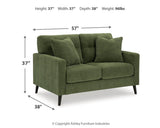 Bixler Olive Sofa, Loveseat and Chair from Ashley Furniture - Luna Furniture