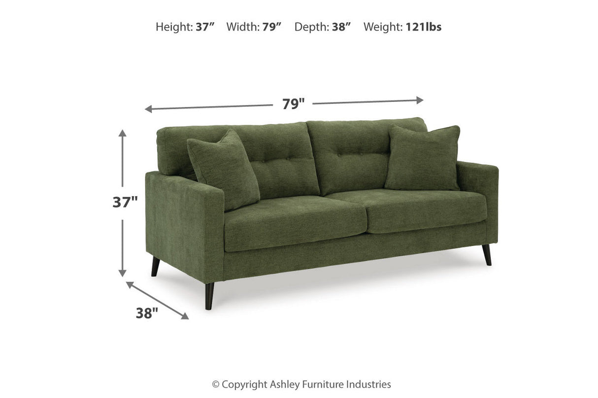 Bixler Olive Sofa, Loveseat and Chair from Ashley - Luna Furniture