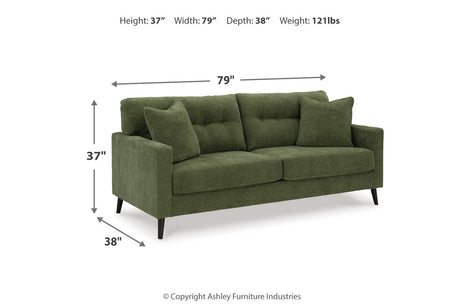 Bixler Olive Sofa, Loveseat and Chair from Ashley - Luna Furniture