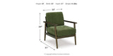 Bixler Olive Sofa, Loveseat and Chair from Ashley - Luna Furniture