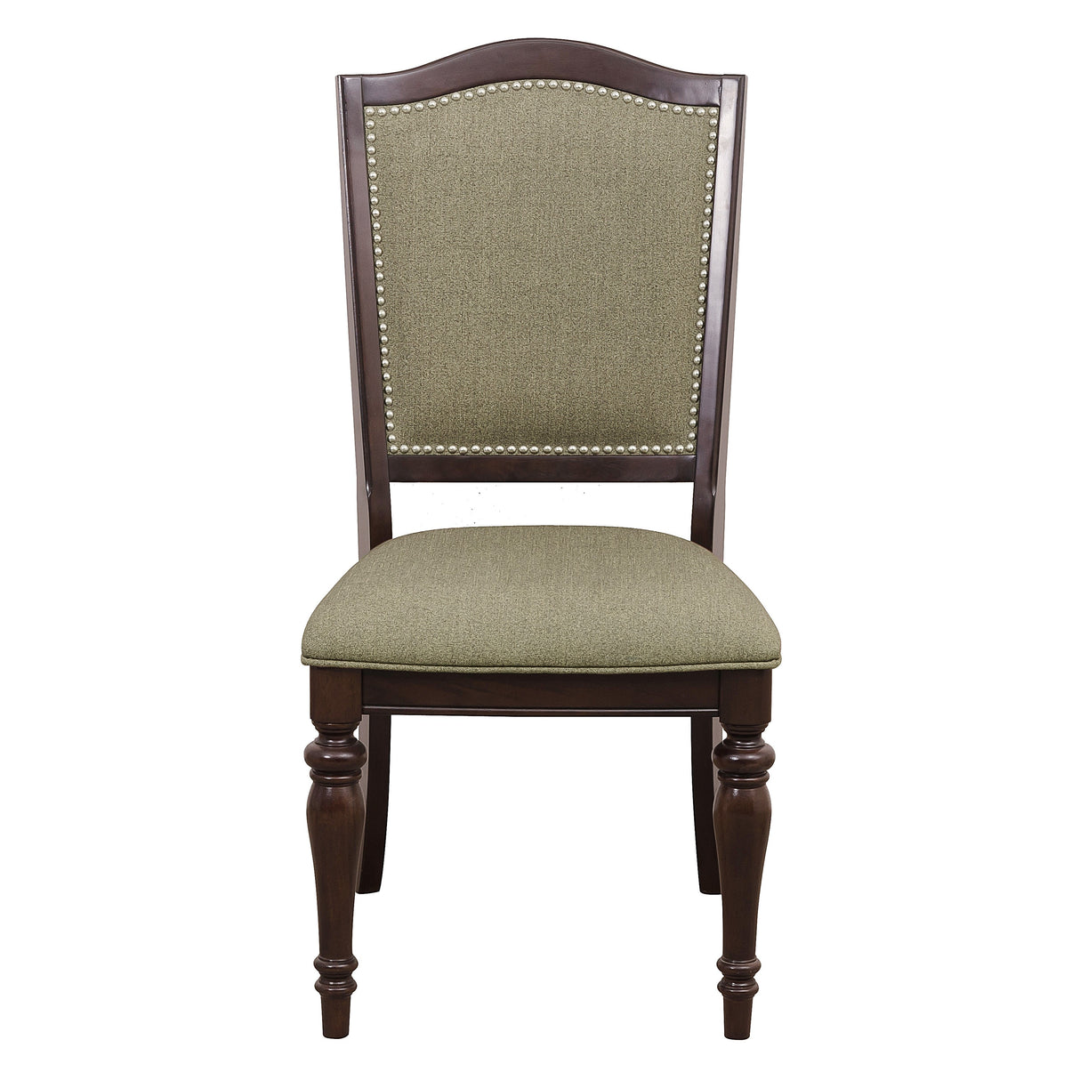 Marston Dark Cherry Natural Side Chair, Set of 2 from Homelegance - Luna Furniture