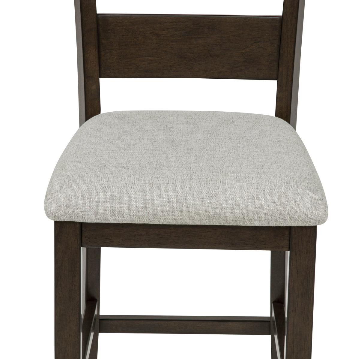 Lester Brown/Beige 5-Piece Counter Height Dining Set from Crown Mark - Luna Furniture