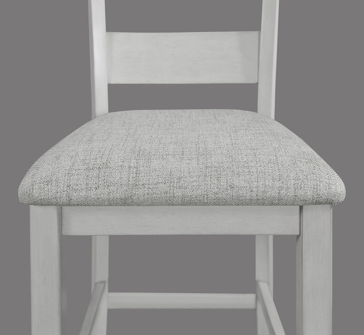 Lester Driftwood 5-Piece Counter Height Set from Crown Mark - Luna Furniture