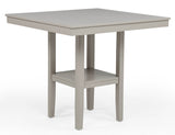 Lester Greige 5-Piece Counter Height Dining Set from Crown Mark - Luna Furniture