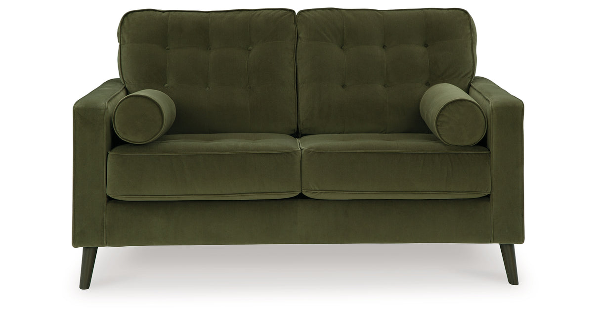 Reveon Lakes Olive Loveseat from Ashley Furniture - Luna Furniture